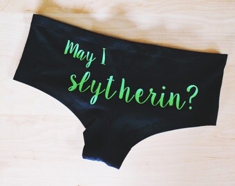 May I Slytherin Undies - Inspired by Harry Potter - by So Effing Cute