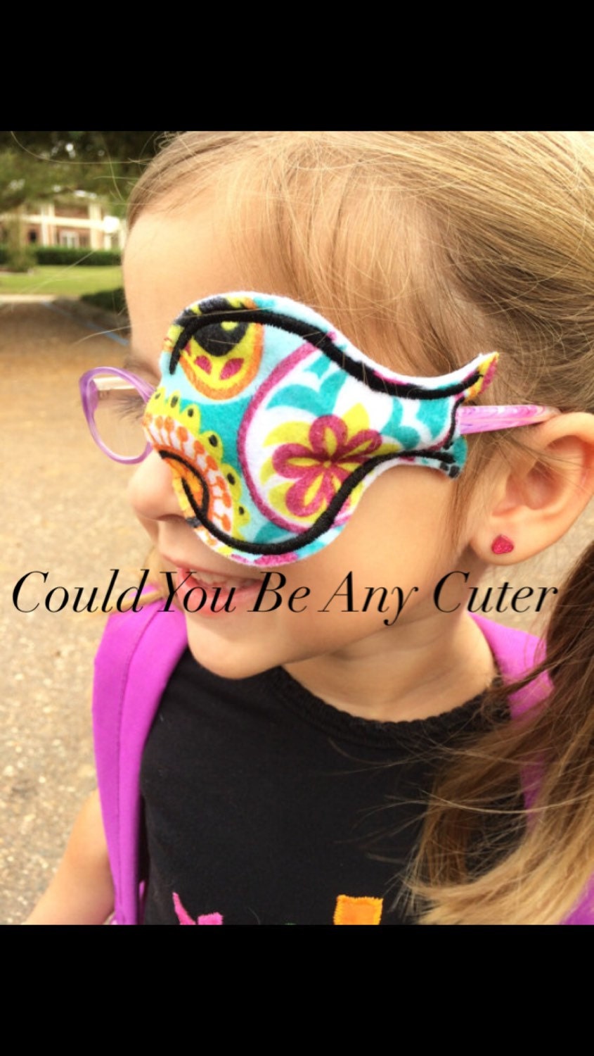 Eye Patch to wear over glasses for Lazy Eye REUSABLE FUN