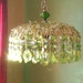 RESERVED for Lori - Chandelier, Crystal, Spring Blossom and Vine, One of a Kind, Layaway Available