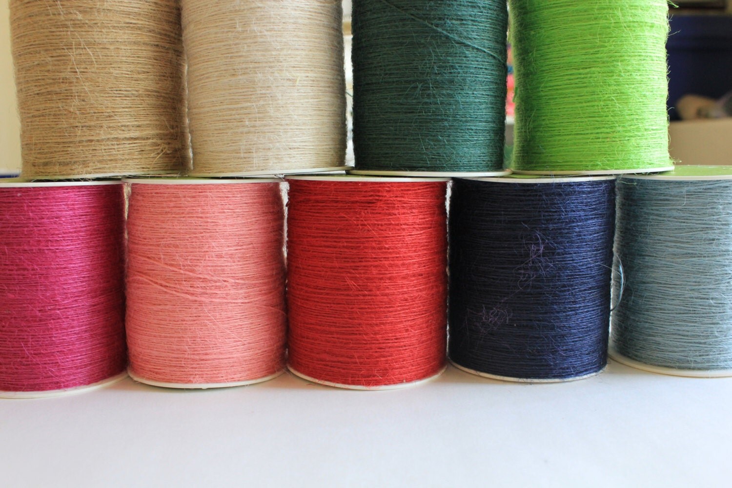 Burlap String 13 Colors Available 20 yards Now in Black