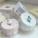 Gift boxes - Pastel frosting party favor or gift boxes - set of 6
