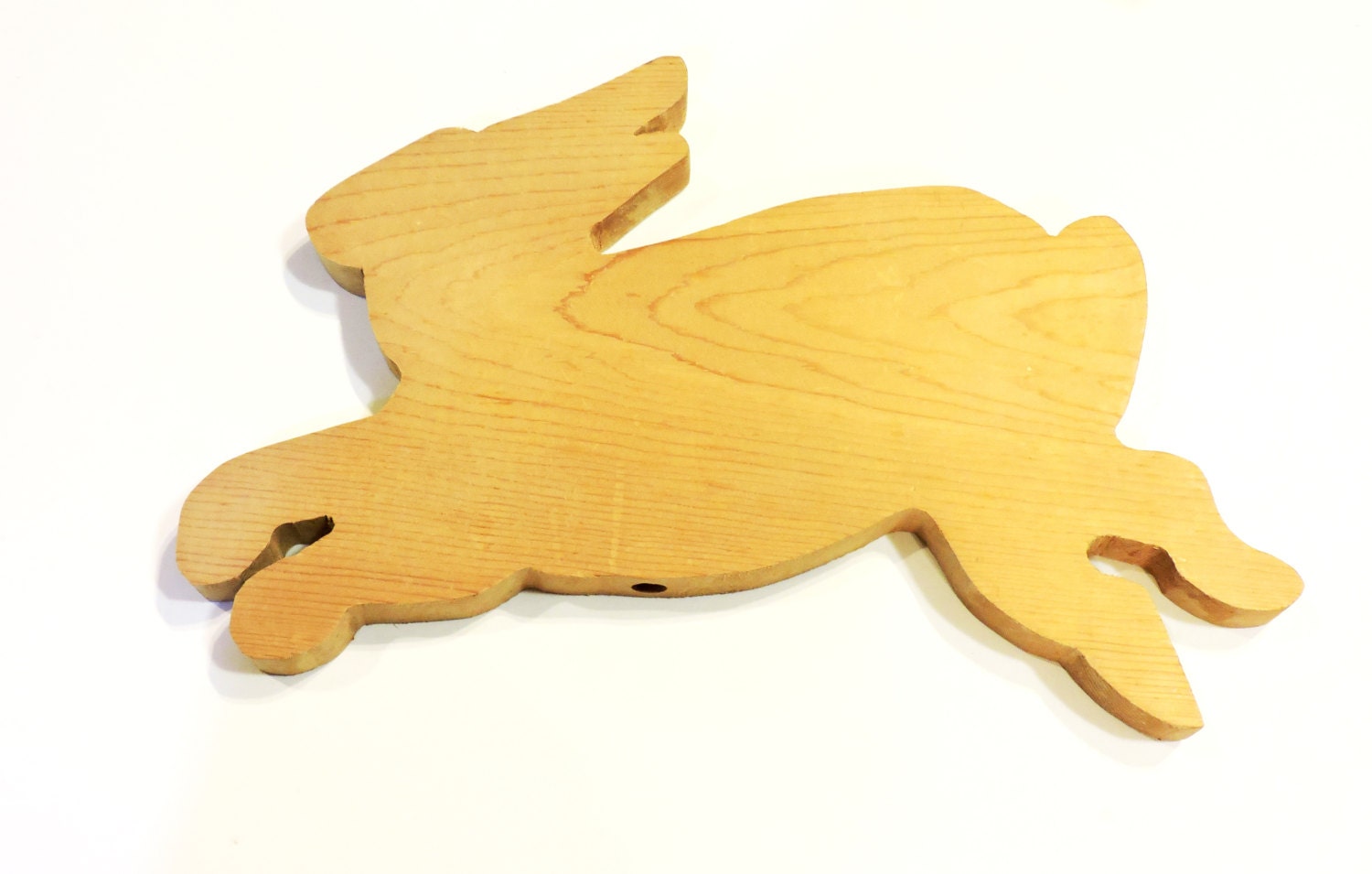 Unfinished Wood Rabbit Wooden Runny Bunny Cutout to Tole Paint