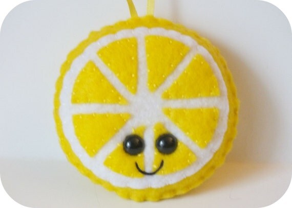 lemon seal plush