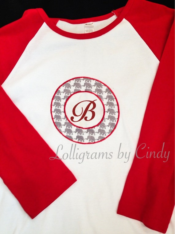 alabama monogram shirts