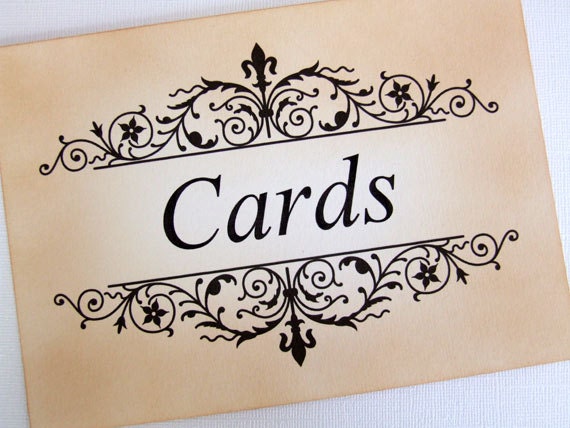 Wedding Card Box Sign Cards Reception Sign Cards Reception