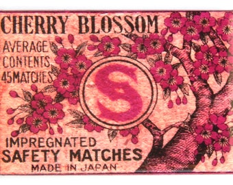 Cherry Blossom Fridge Magnet