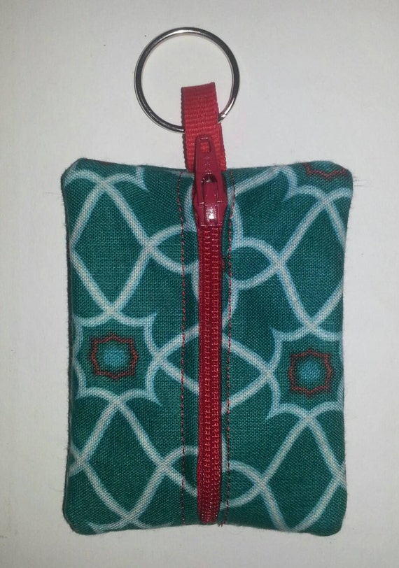 Funky Keychain Pouch by on Etsy