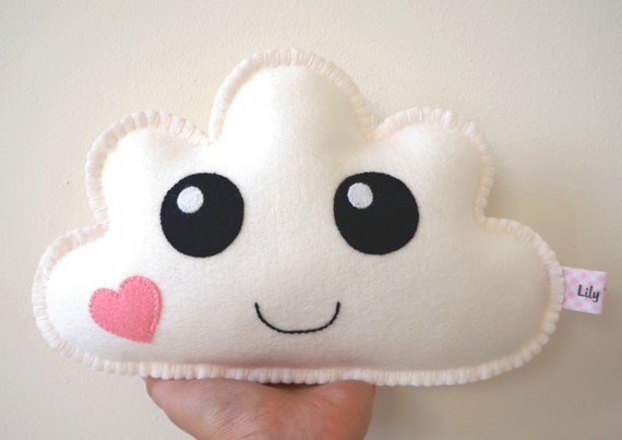 White Cloud, Cloud Pillow, Soft Toy, Kawaii Cloud, Cloud Softie, Baby - il_570xN.734470360_i8j9