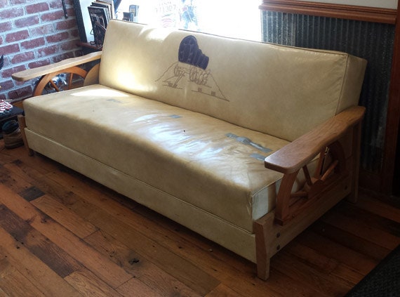 wagon wheel sofa bed