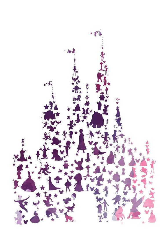 Free Free 327 Watercolor Disney Castle Svg SVG PNG EPS DXF File