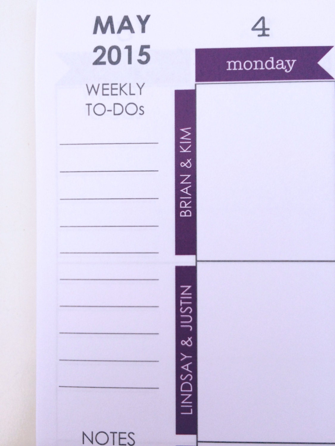 2015 Personalized Planner. Organize your by