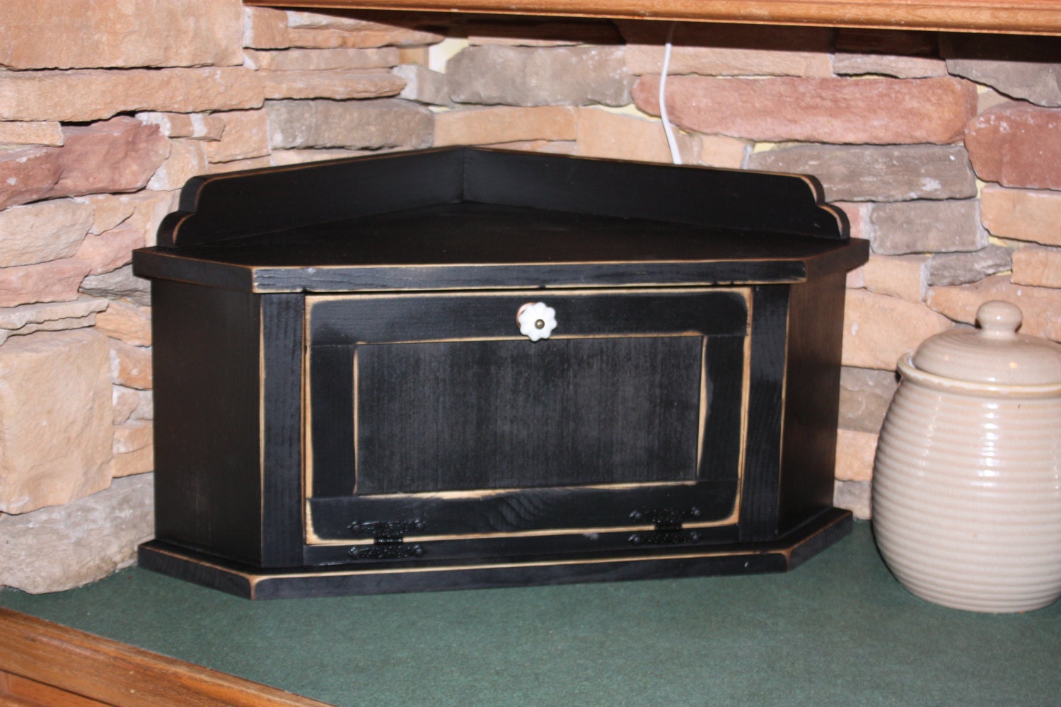 bread box for corner