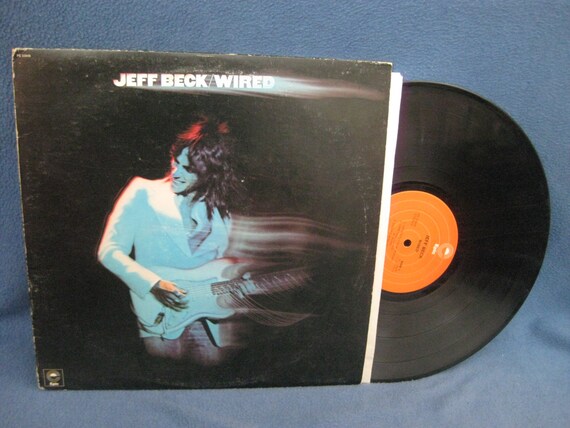 RARE Vintage Jeff Beck Wired Vinyl LP Record