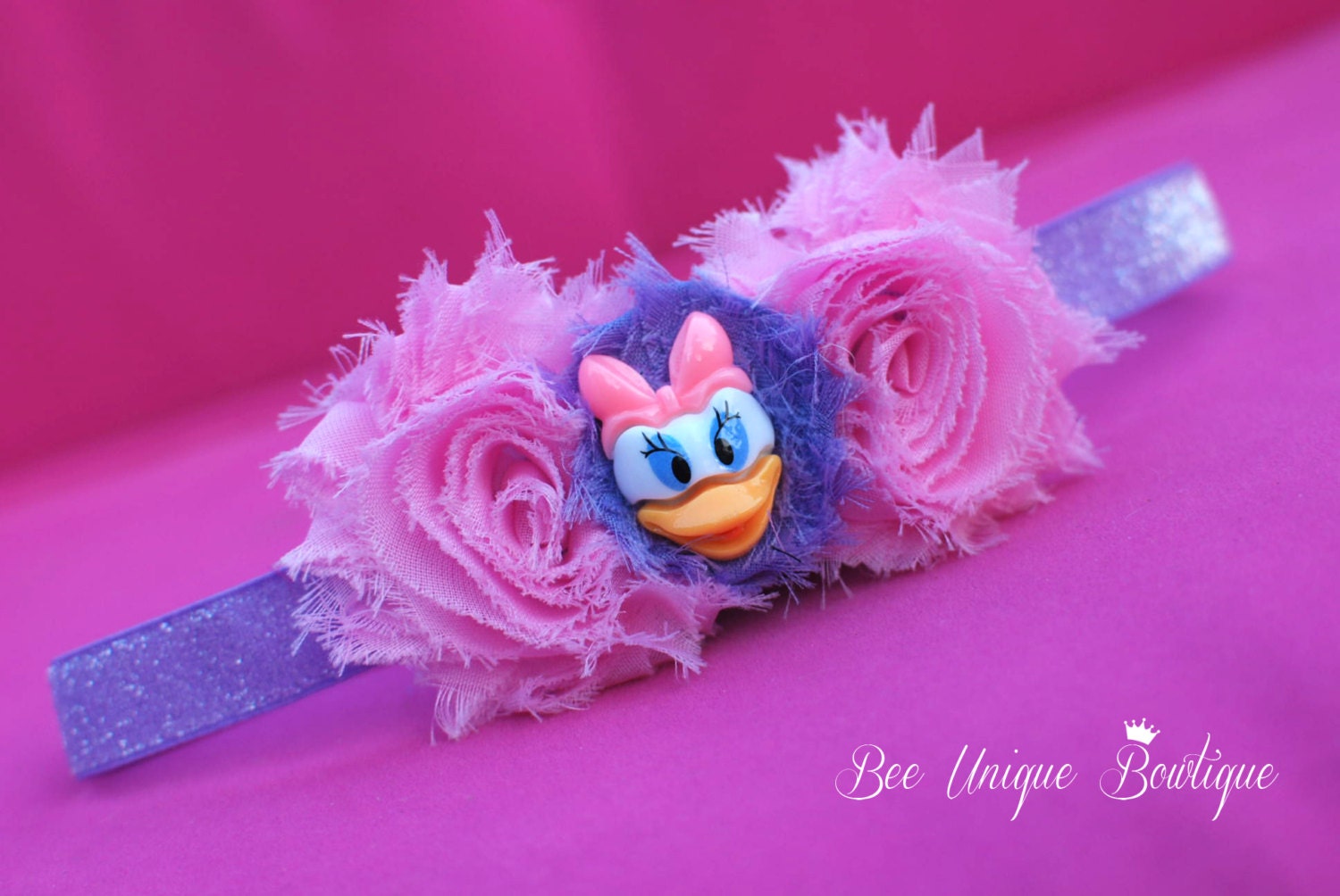 daisy headbands..daisy duck headband..disney headbands..disney