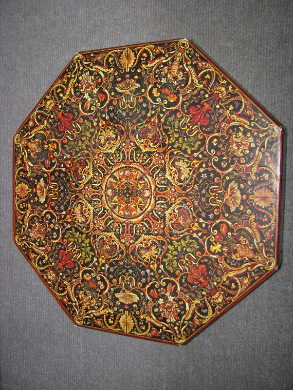 Vintage Springbok Octagon Jigsaw Puzzle Florentine by Packratz