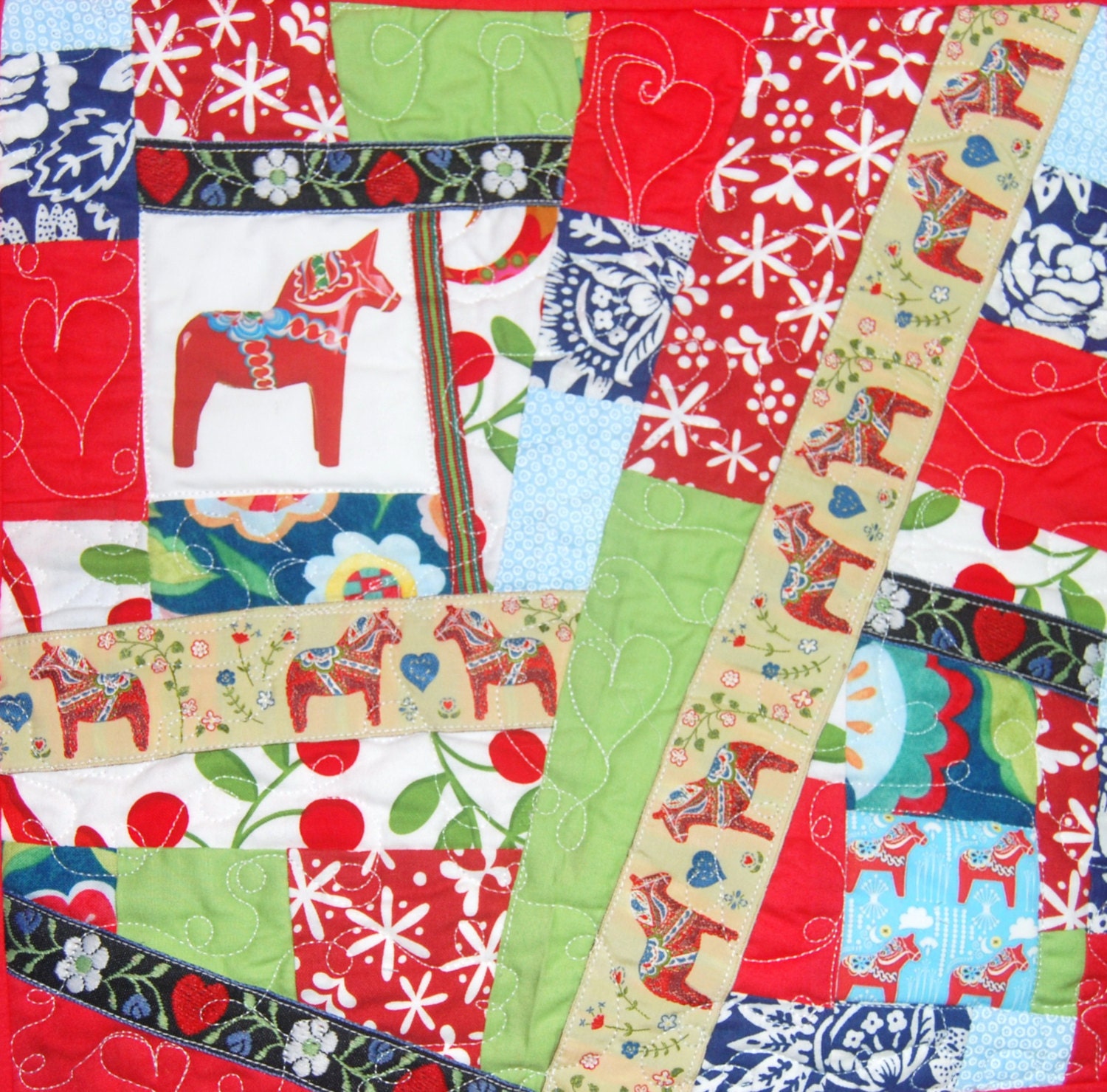 Crazy Quilt Instructions Totally Crazy Quilt by LightHeartArts