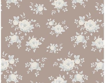 Tilda Fabric Aurora Brown - Fat Quarter (55cm x 50cm)