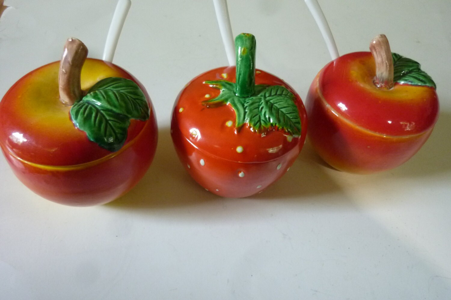 vintage ceramic fruit