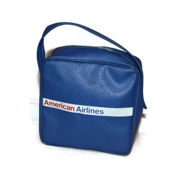 Vintage 1960's American Airlines Children's Flight Bag