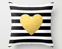 Popular items for gold throw pillow on Etsy