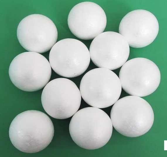 Set Of 6 Styrofoam Balls Diameter 15cm/ 6 Polystyrene