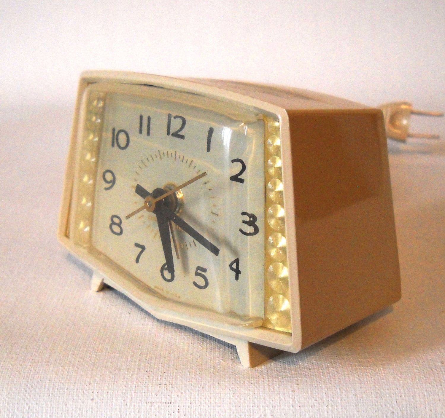 Vintage bedside alarm clock