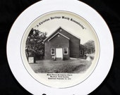 Vintage Mount Vernon Presbyterian Church Woodleaf North Carolina Commemorative Plate