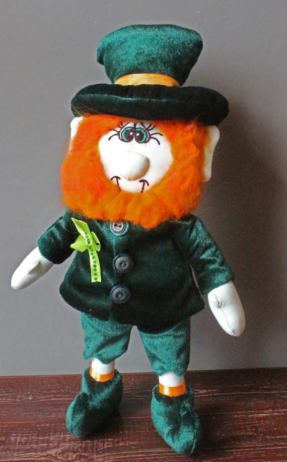 irish leprechaun soft toy