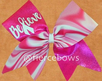 Breast Cancer Awareness Cheer Bow