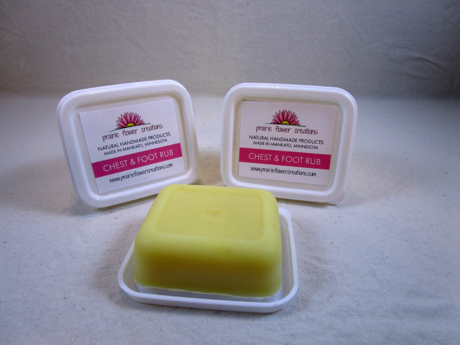 Chest And Foot Rub Solid Lotion Bar
