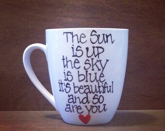 The Beatles - Dear Prudence Lyrics Coffee Mug