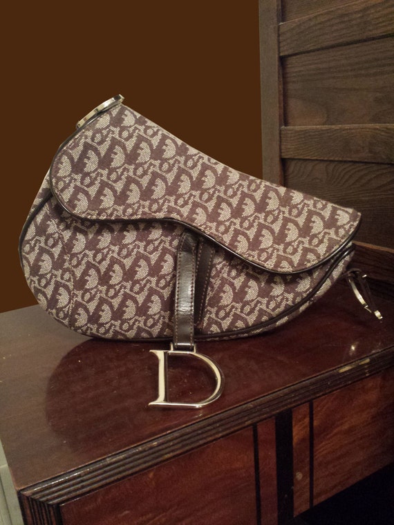 Vintage Christian Dior Saddle Bag