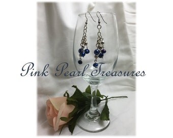 Falling Stars dangle earrrings