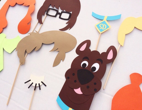 Scooby Doo Photo Booth Props Scooby Doo by LetsGetDecorative