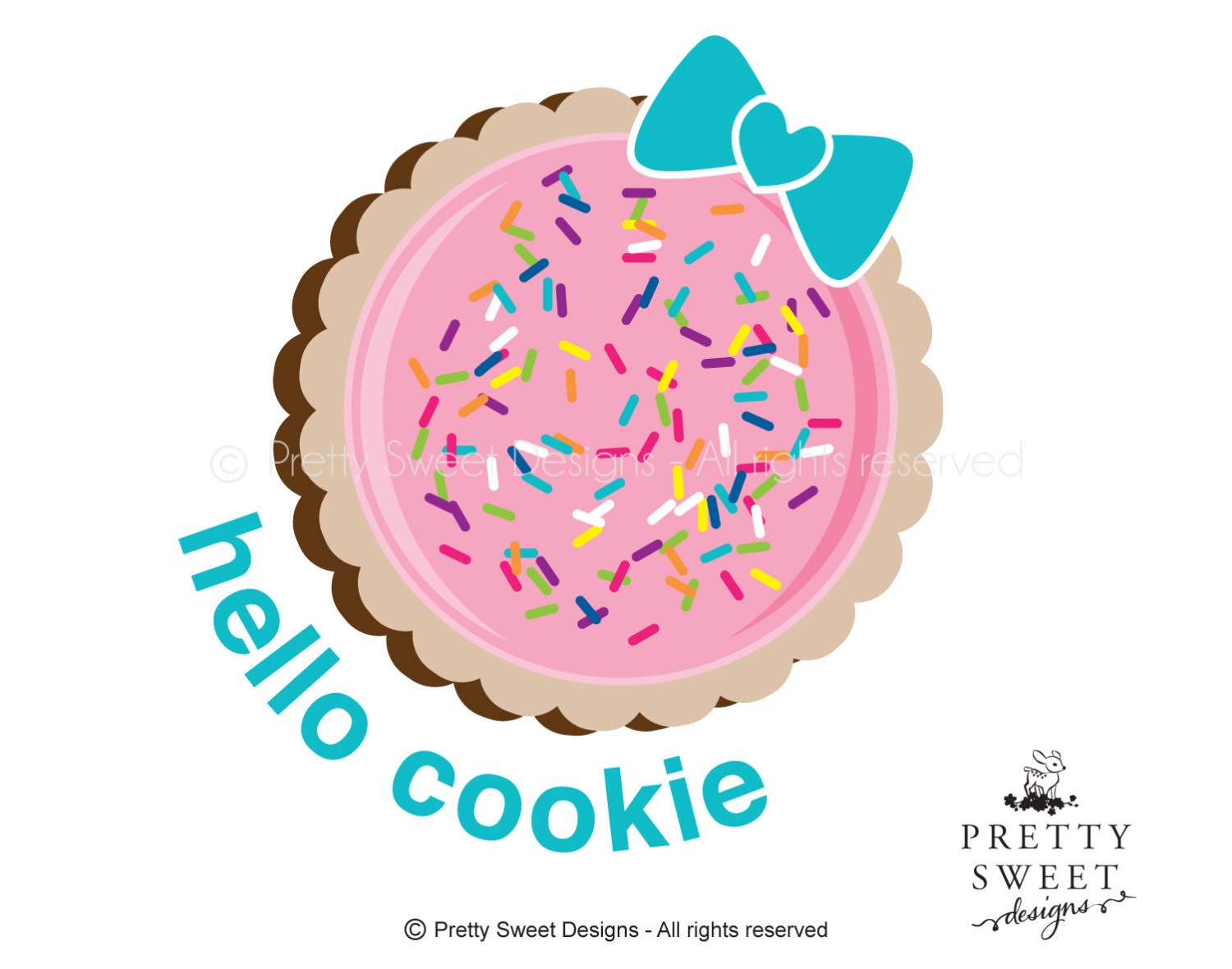  Cookie  Logo  Design Bakery Logo  For by MyPrettySweetDesigns 