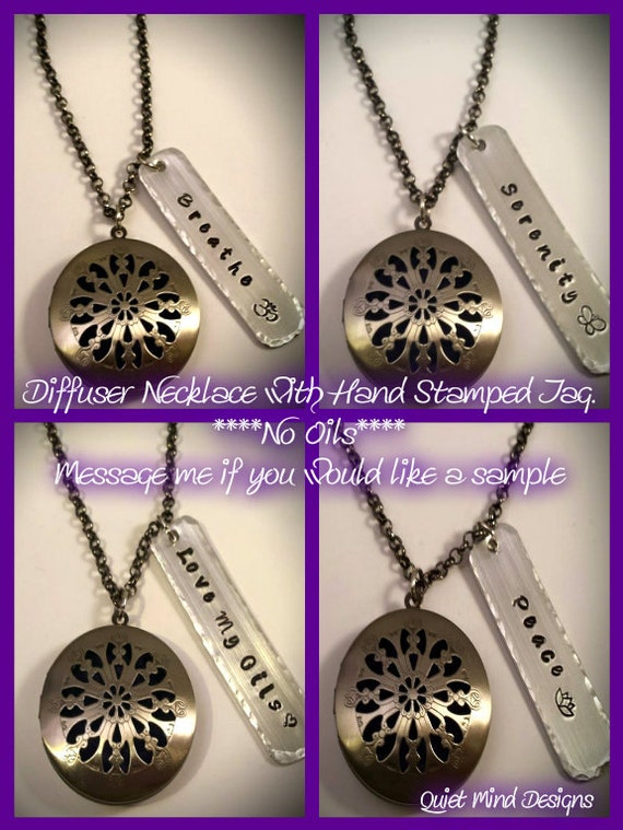 Diffuser Necklace Essential Oil Necklace Essential Oil