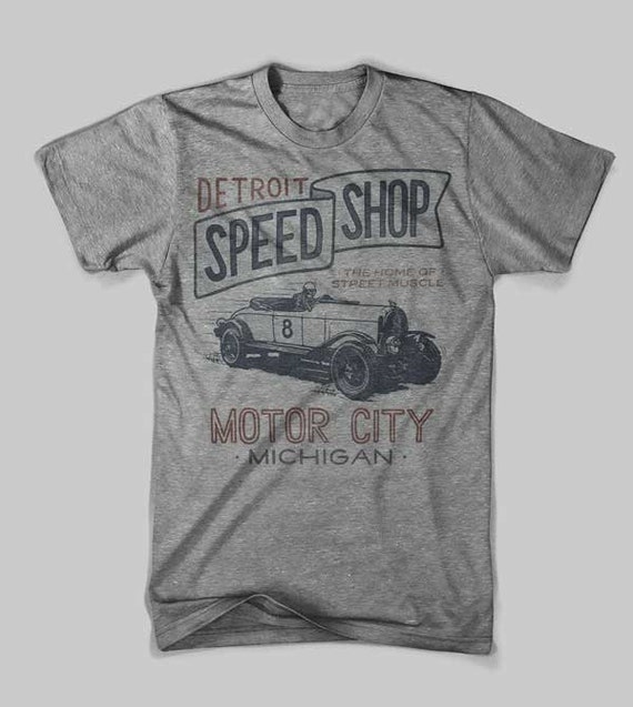 vintage speed shop shirts