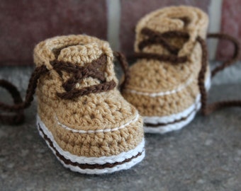 Crochet Pattern PDF Baby Boys Boots Forrester Boot