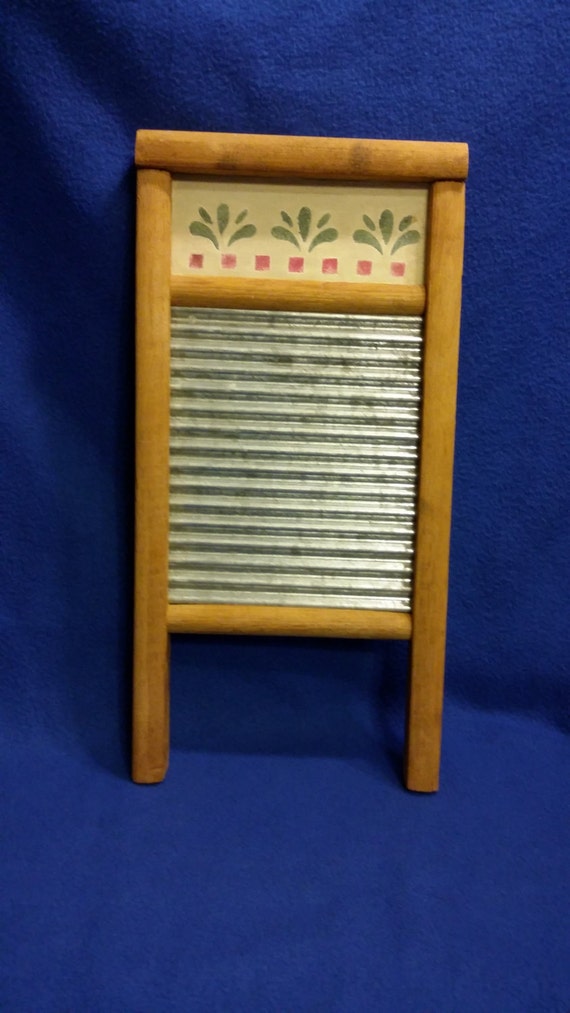 A Vintage Mini Washboard