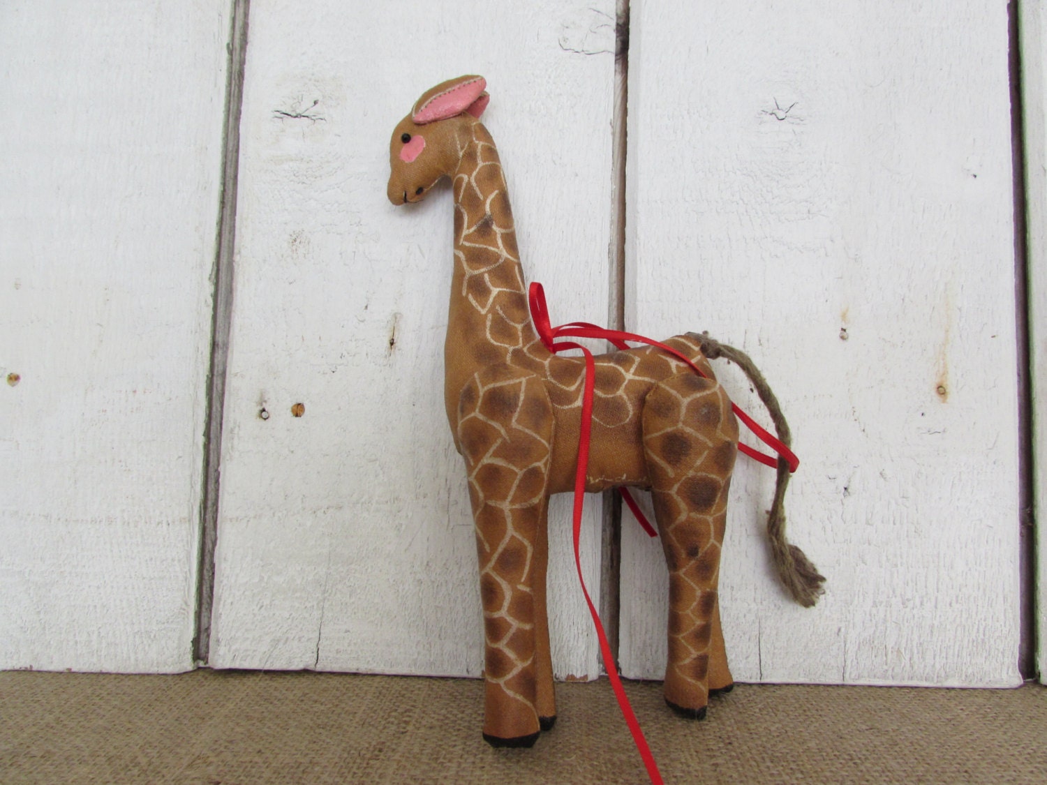 Vintage Giraffe Christmas Ornament Vintage by OpenTwentyFourSeven