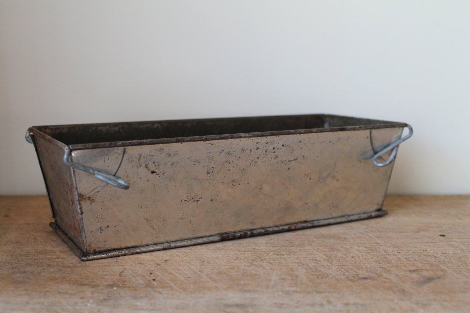 Vintage Folding Bread Pan Loaf Unique