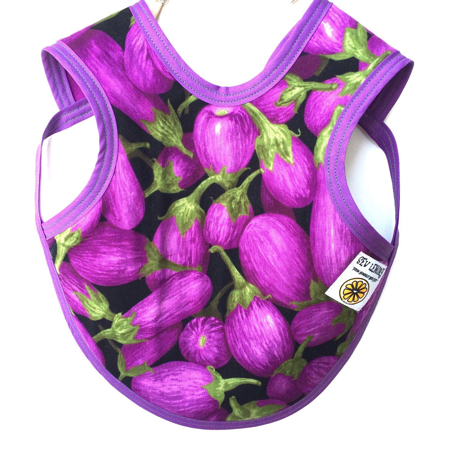 Eggplant Baby Bib Food Costume eggplant costume Food baby