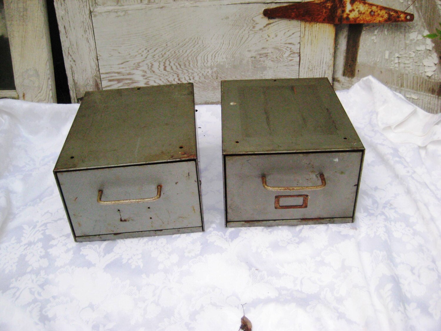 Single metal filing table top by on Etsy