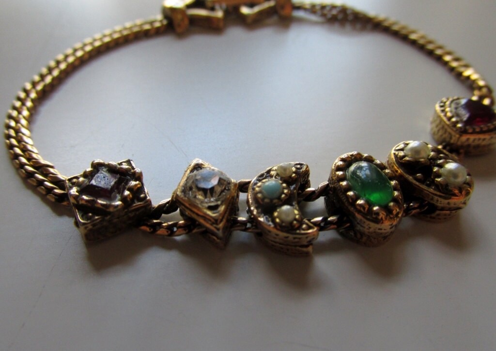 Vintage GOLDETTE NY© Slide Bracelet by BonBonsandBaublesToo