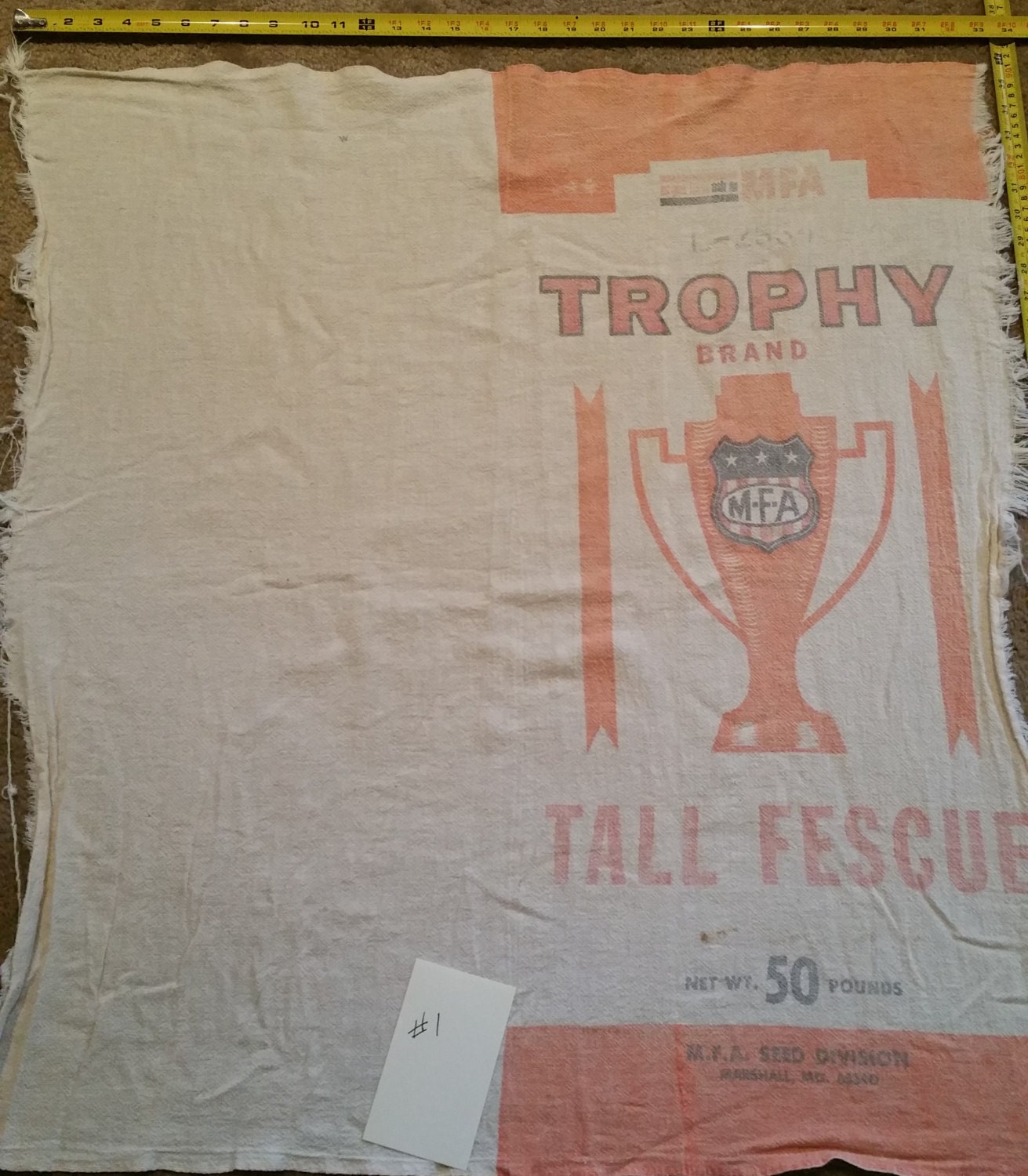 11 Pieces of Vintage Cotton sacks by AHome4Everything on Etsy