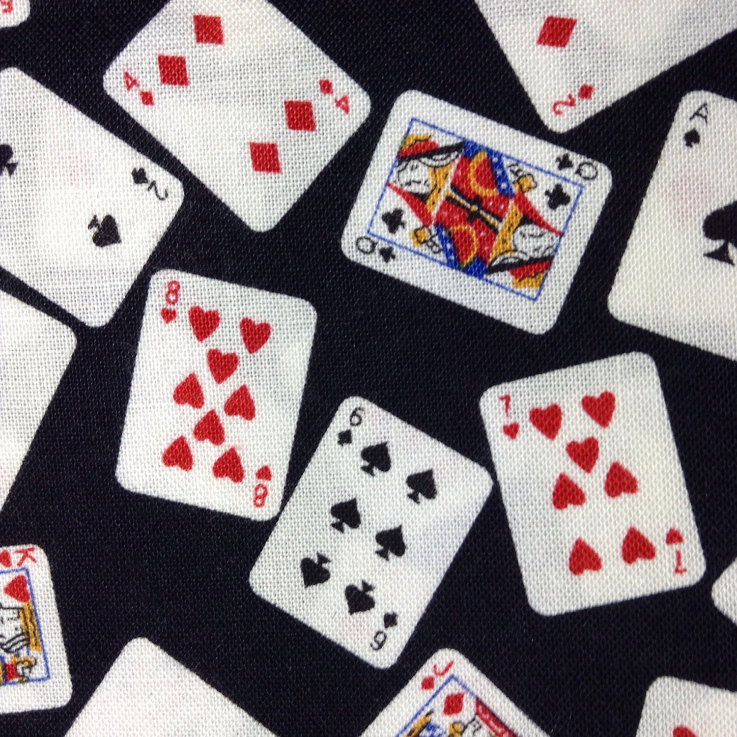Poker cards material