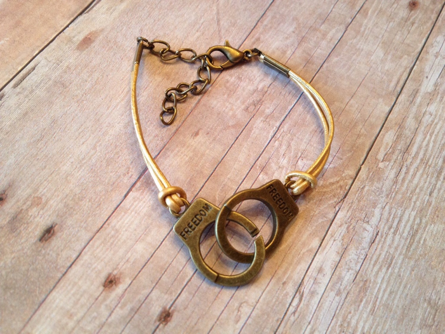 Gold Freedom Bracelet