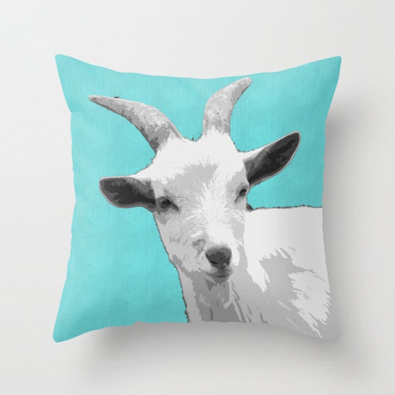 goat shaped pillow