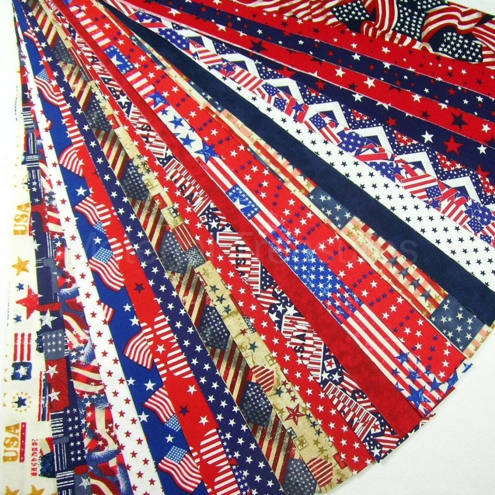 Patriotic Jelly Roll Quilt Patterns