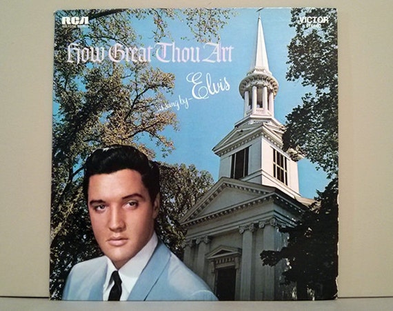 Elvis Presley How Great Thou Art Vinyl Record Lp by ACESvinyl